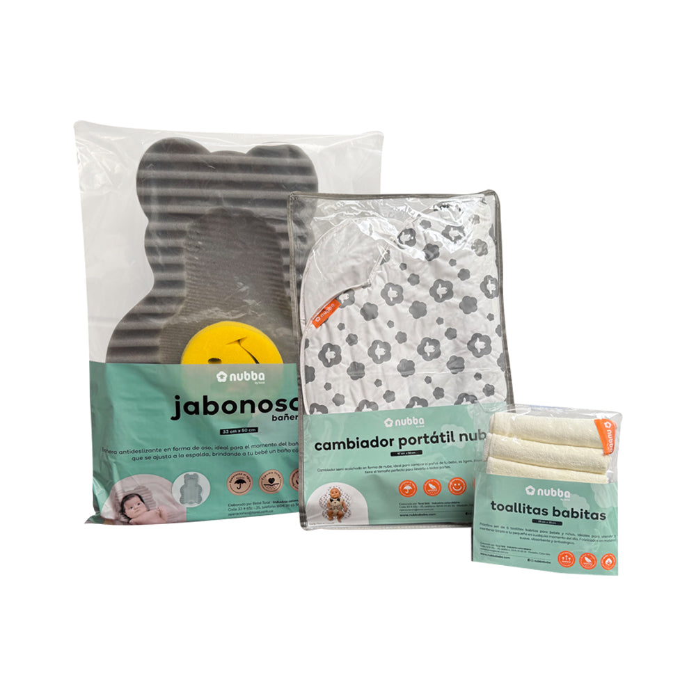 Kit de baño - Haz del baño un momento tierno y seguro