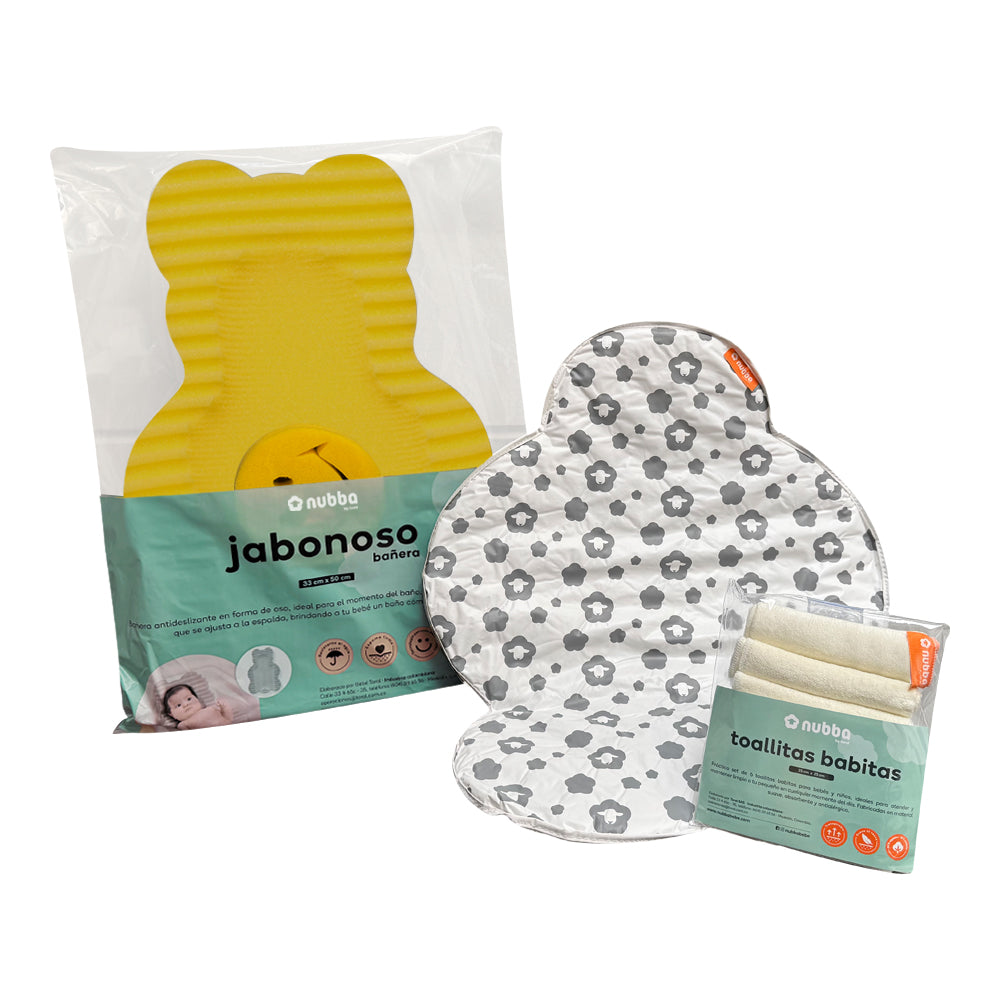 Kit de baño - Haz del baño un momento tierno y seguro