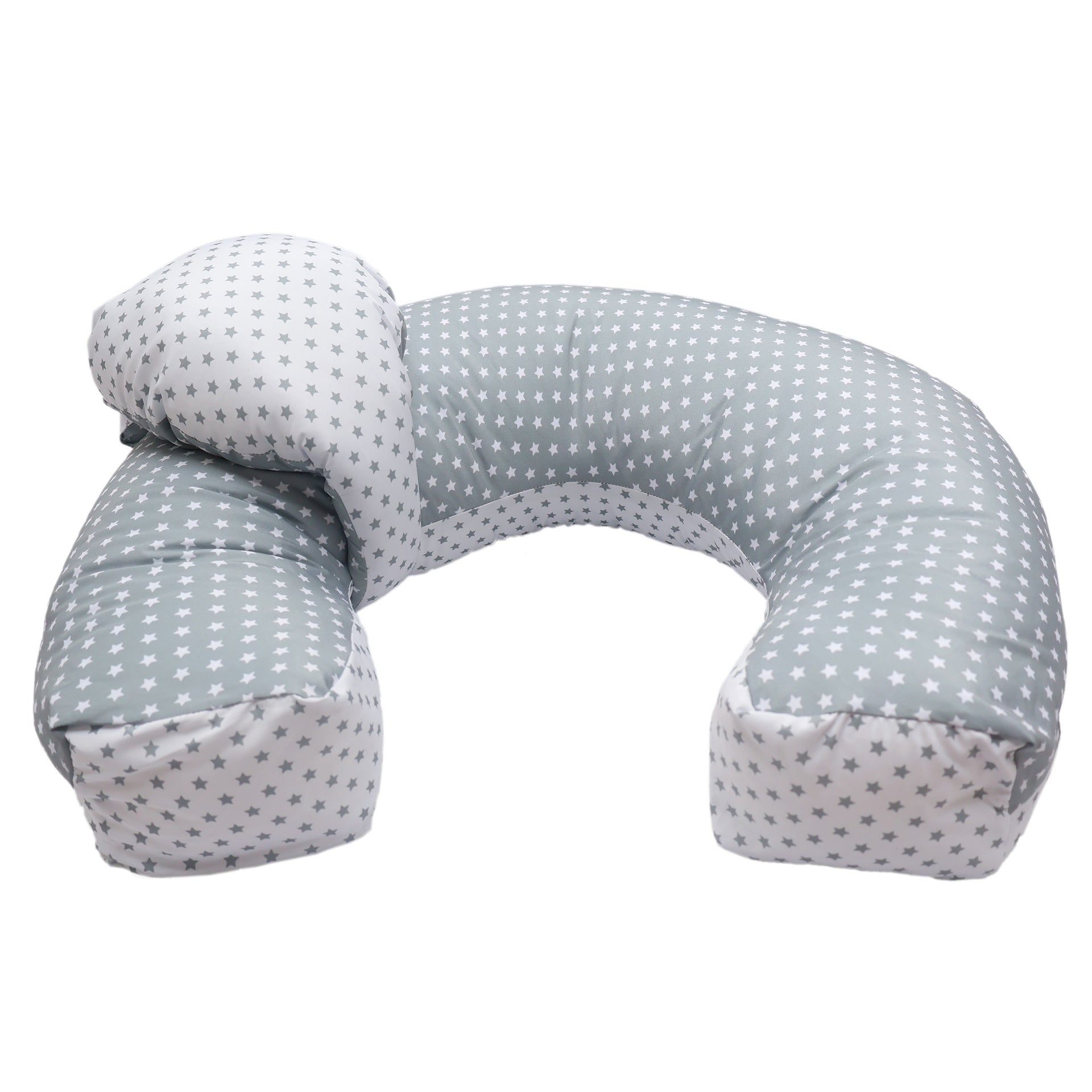 Almohada de Lactancia Ergonómica con Soporte Lumbar Bebé y Mamá