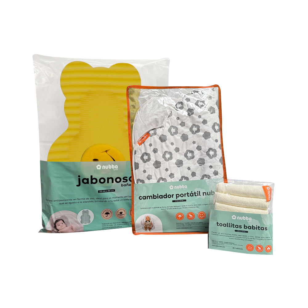 Kit de baño - Haz del baño un momento tierno y seguro