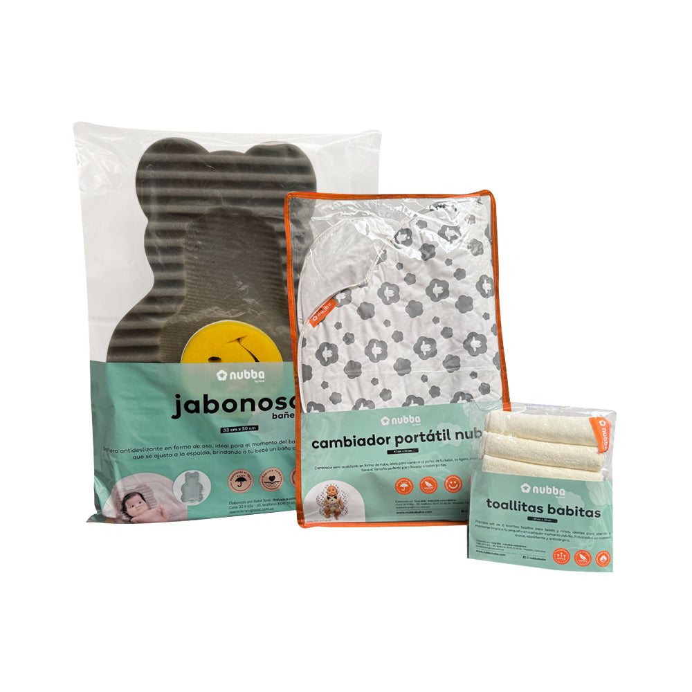 Kit de baño - Haz del baño un momento tierno y seguro