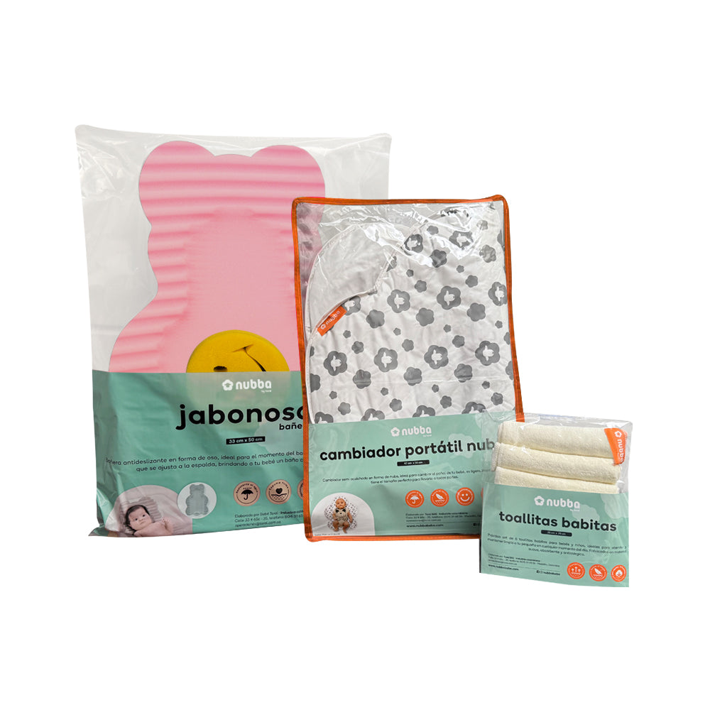 Kit de baño - Haz del baño un momento tierno y seguro