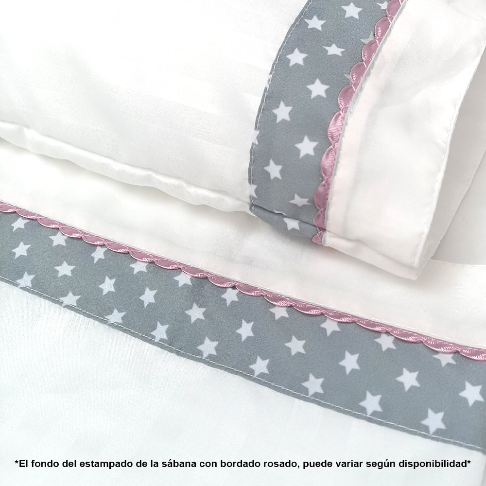 Set de sábanas y almohada